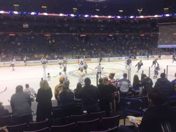 Enterprise Center, section: 103, row: 4, seat: 4