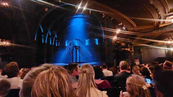 Palace Theatre, West End, section: Stalls, row: 9, seat: 8