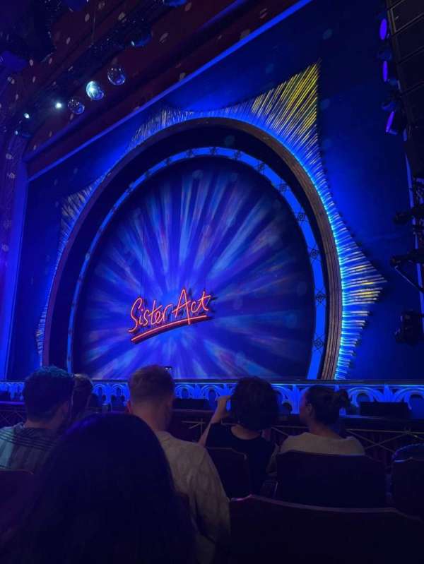 Dominion Theatre, section: Stalls, row: D, seat: 7