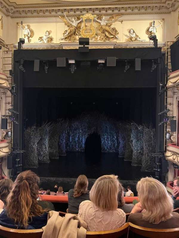 Noël Coward Theatre, section: Royal Circle, row: D, seat: 13