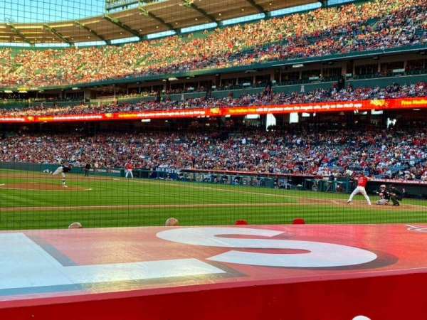 Angel Stadium, section: 111, row: E, seat: 14