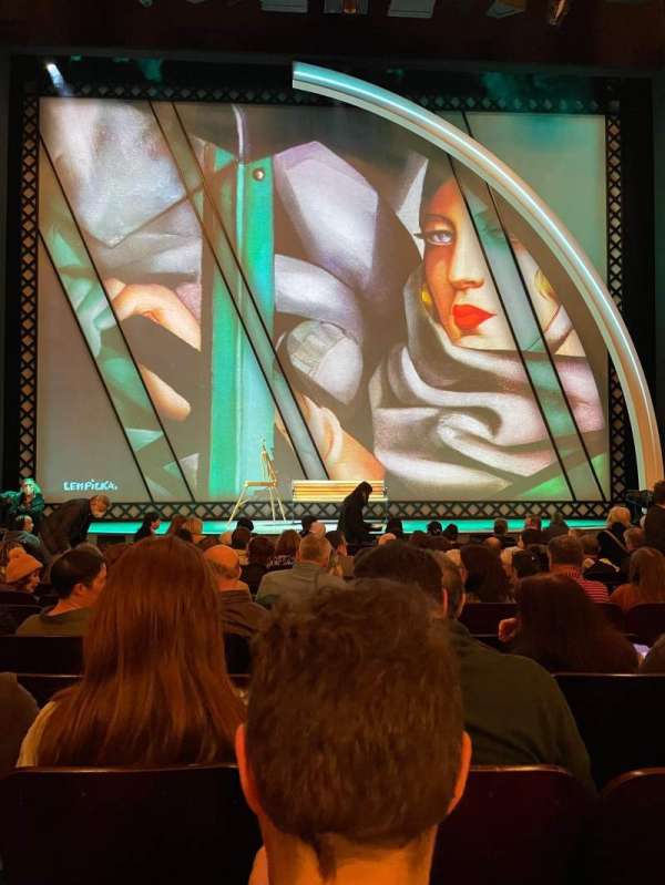 Longacre Theatre, section: Orchestra C, row: M, seat: 109
