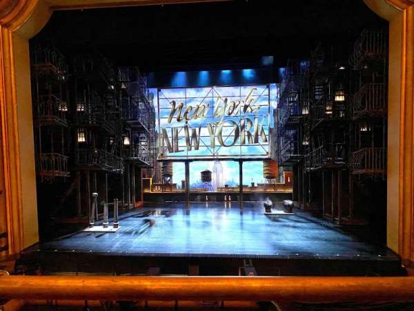 St. James Theatre, section: Mezzanine C, row: A, seat: 105