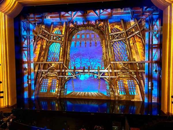 St. James Theatre, section: Mezzanine C, row: A, seat: 104