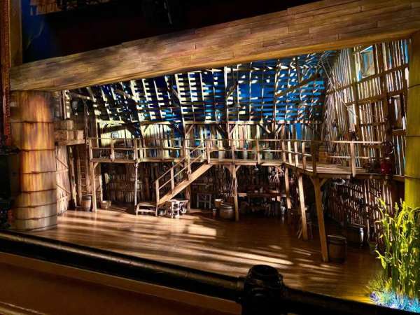 Nederlander Theatre, section: Mezzanine R, row: A, seat: 2