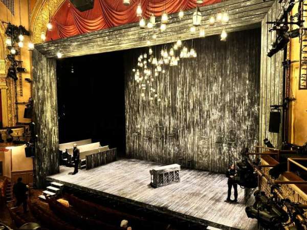Barrymore Theatre, section: Front Mezzanine R, row: A, seat: 14