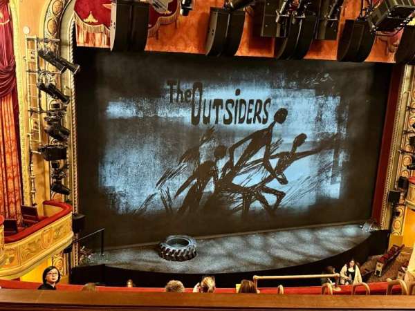 Bernard B. Jacobs Theatre, section: Mezzanine L, row: E, seat: 11