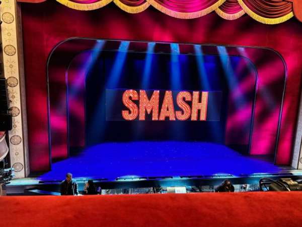 Imperial Theatre, section: Front Mezzanine LC, row: A, seat: 205