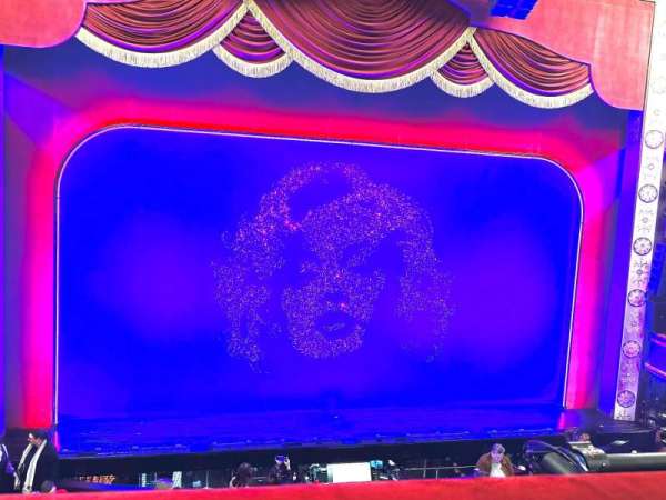Imperial Theatre, section: Front Mezzanine LC, row: A, seat: 205
