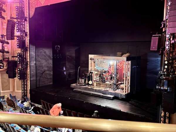 Longacre Theatre, section: Mezzanine R, row: A, seat: 13