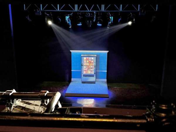 Nederlander Theatre, section: Mezzanine C, row: A, seat: 107