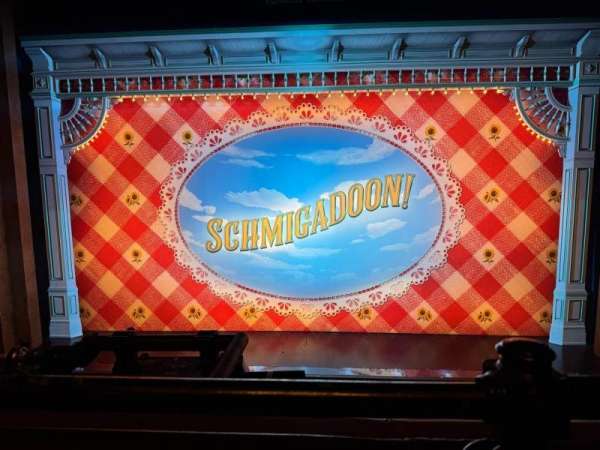 Nederlander Theatre, section: Mezzanine C, row: A, seat: 107