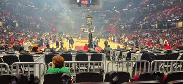 Rocket Arena, section: 101, row: 3, seat: 14