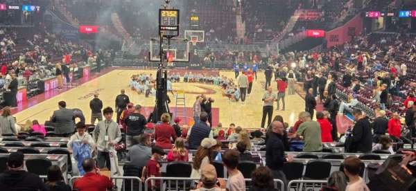 Rocket Arena, section: 101, row: 10, seat: 5