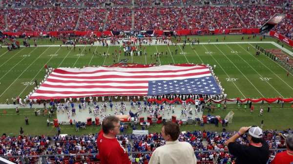 RAYMOND JAMES STADIUM, section: 336, row: A, seat: 2