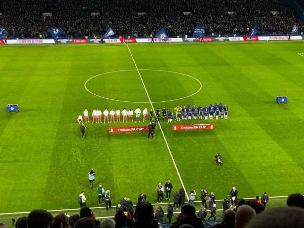 Stamford Bridge, section: East Stand Upper 3, row: 13, seat: 105