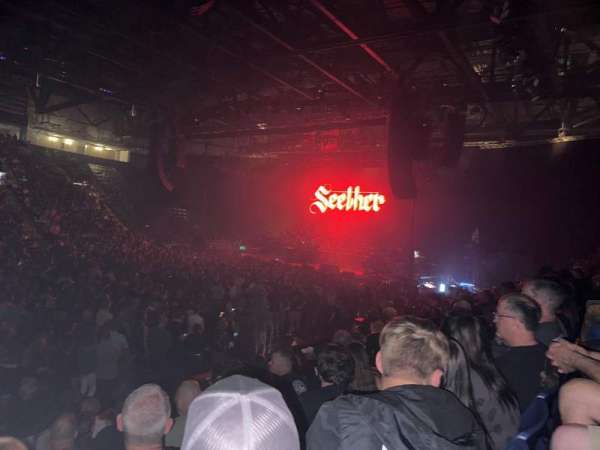 Santander Arena, section: 105, row: H, seat: 11