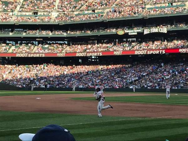 T-Mobile Park, section: 143, row: 6, seat: 8