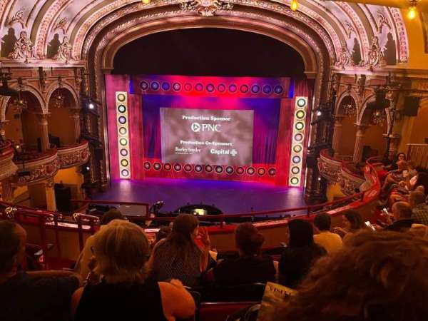Fulton Theatre, section: Mezzanine Right, row: F, seat: 6