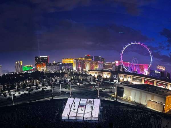 The Sphere, Vegas, section: 407, row: 21, seat: 6