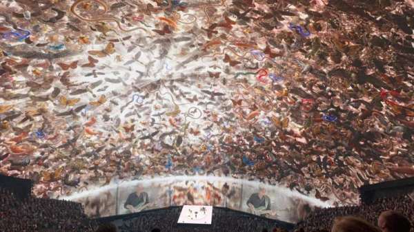 The Sphere, Vegas, section: 407, row: 21, seat: 6