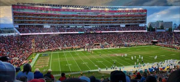 Levi's Stadium, section: 221, row: 12, seat: 9