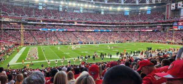 State Farm Stadium, section: 134, row: 33, seat: 16