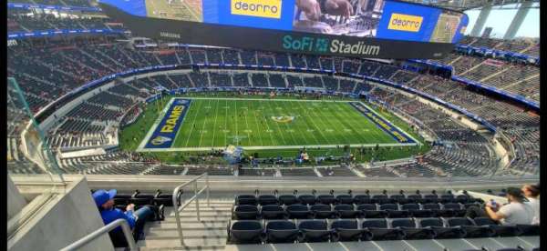 SoFi Stadium, section: 539, row: 6, seat: 23