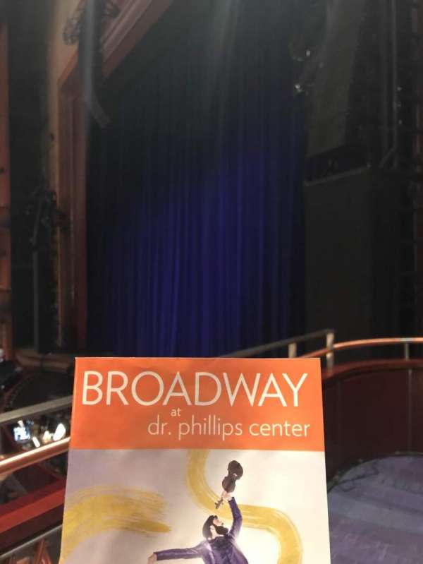 Walt Disney Theatre - Dr. Phillips Center, section: Mezzanine Box 2, row: 1, seat: 2