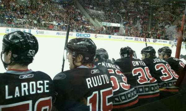 Lenovo Center, section: 105, row: C, seat: 3