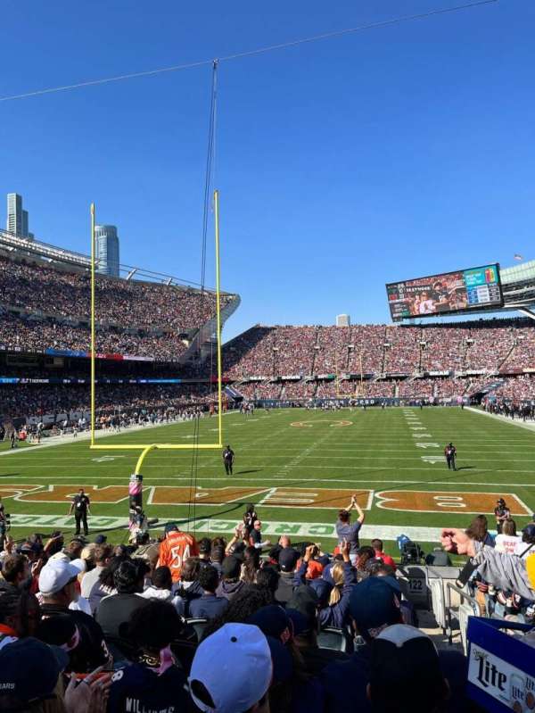 Soldier Field, section: 122, row: 13, seat: 19