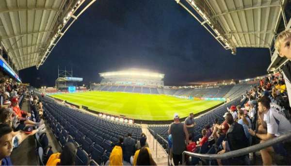 SeatGeek Stadium, section: 126, row: 13, seat: 15