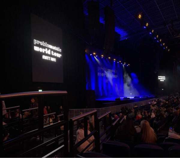 3Arena, Dublin, section: Circle, row: K, seat: 3