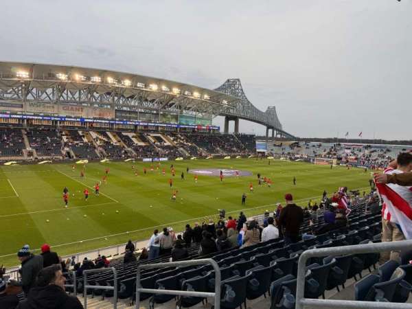 Subaru Park, section: 112, row: Z, seat: 3