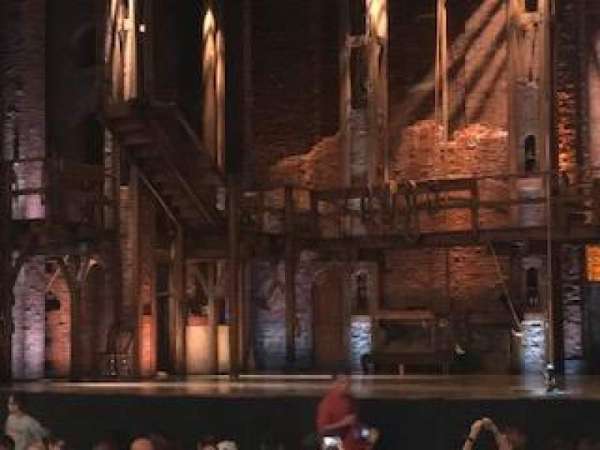 CIBC Theatre, section: Orchestra R, row: S, seat: 16