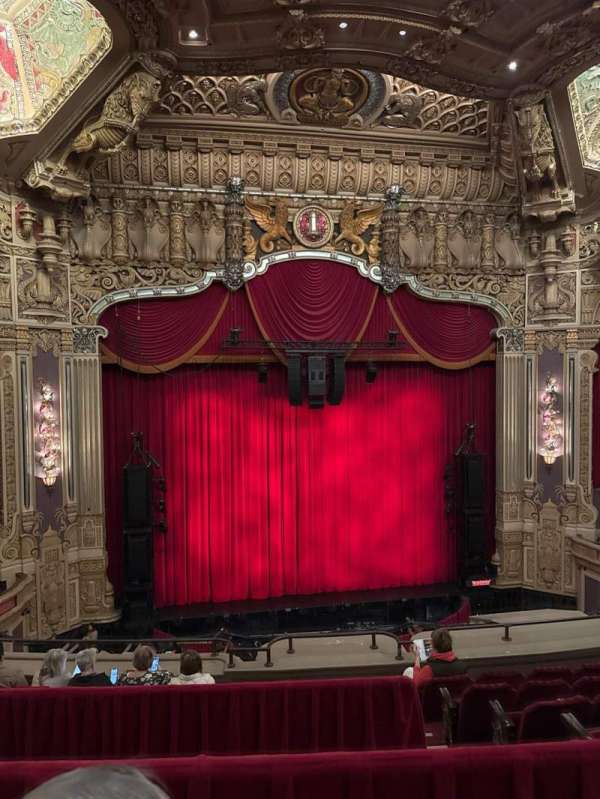 James M. Nederlander Theatre, section: Balcony LC, row: F, seat: 327