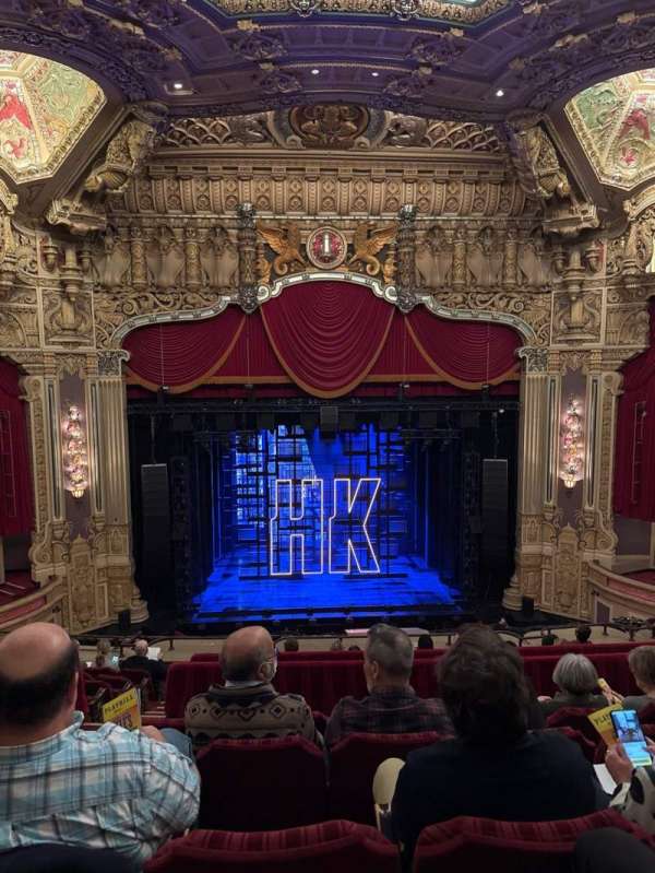 James M. Nederlander Theatre, section: Balcony C, row: J, seat: 302