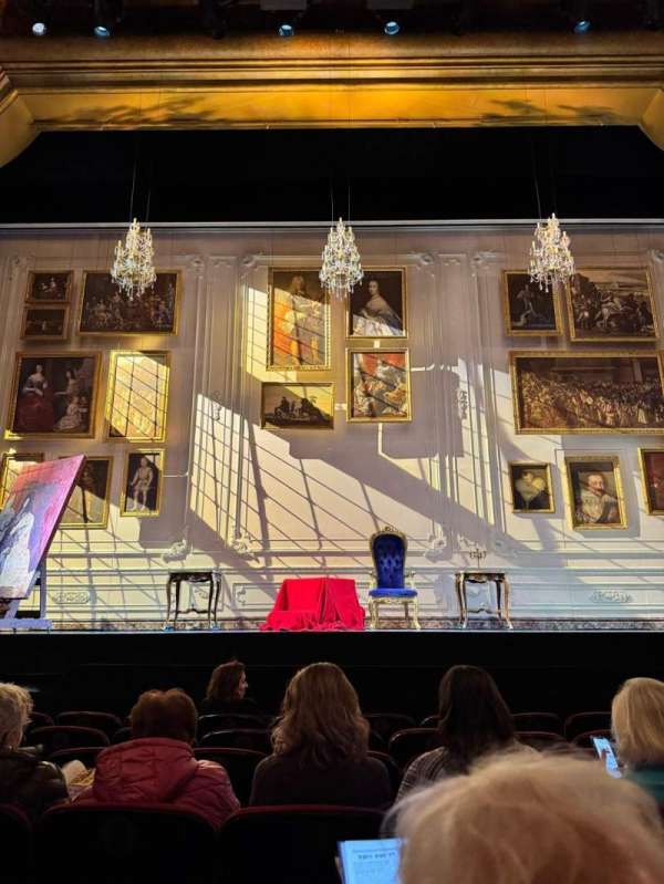 St. James Theatre, section: Orchestra C, row: G, seat: 108