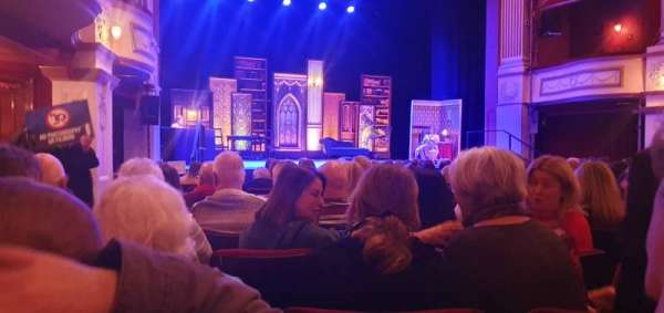 New Theatre, Cardiff, section: Stalls, row: M, seat: 7
