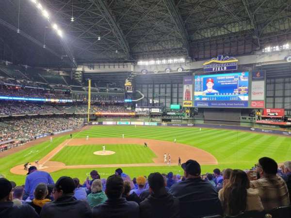 American Family Field, section: 214, row: 15, seat: 7