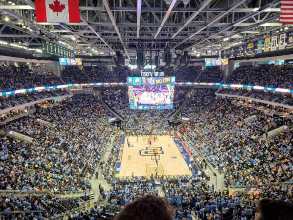 Fiserv Forum, section: 201, row: 6, seat: 22