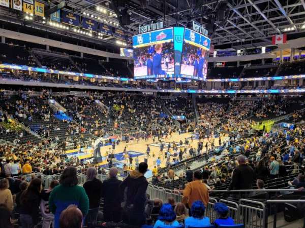 Fiserv Forum, section: 109, row: 24, seat: 6