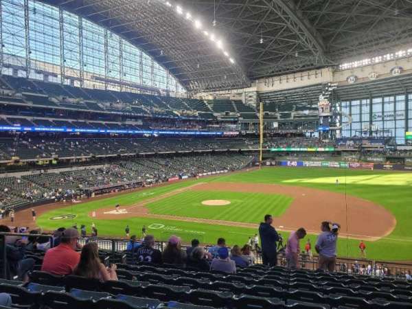 American Family Field, section: 212, row: 12, seat: 7
