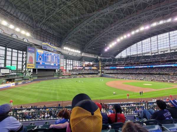 American Family Field, section: 229, row: 4, seat: 10