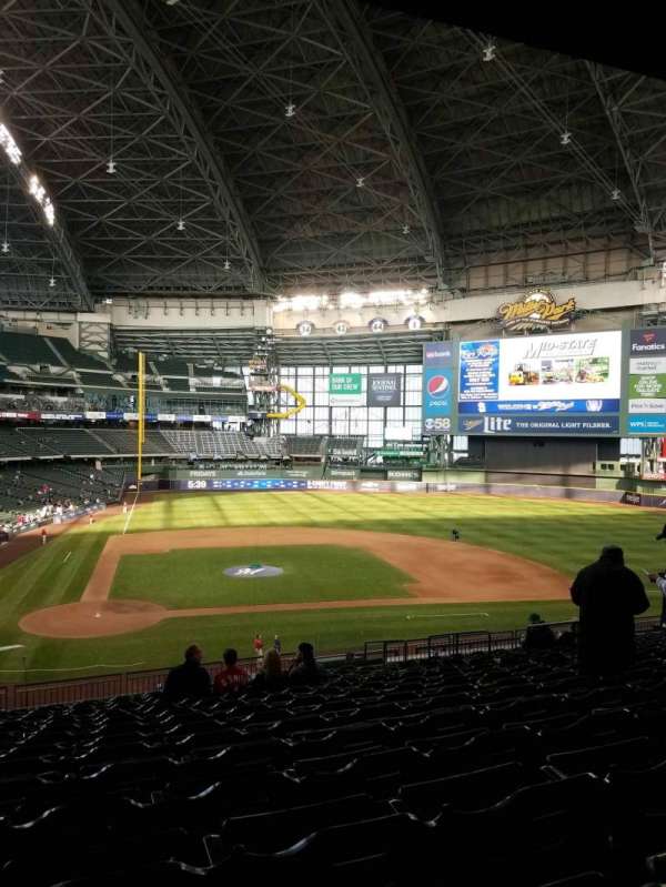 American Family Field, section: 216, row: 16, seat: 12