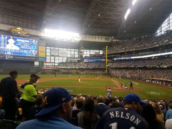 American Family Field, section: 120, row: 20, seat: 11