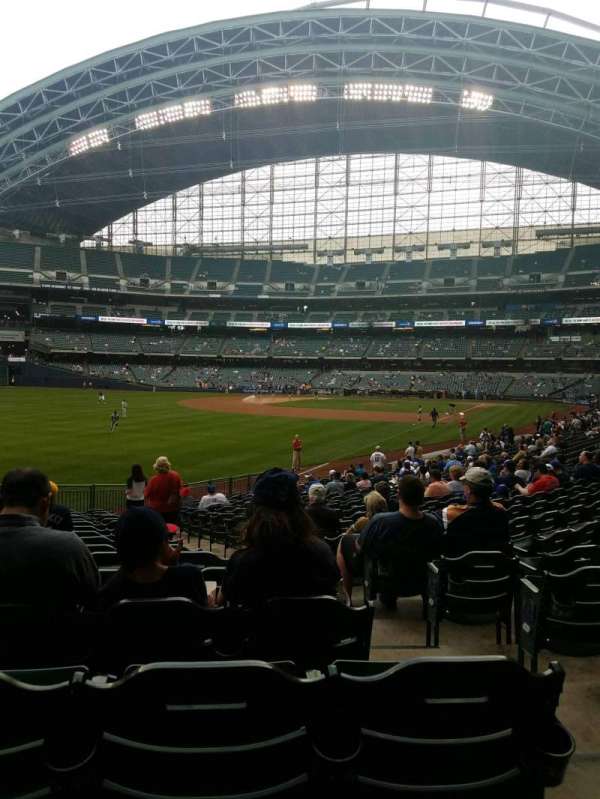 American Family Field, section: 130, row: 25, seat: 3