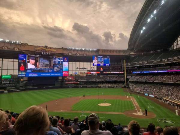 American Family Field, section: 222, row: 14, seat: 14
