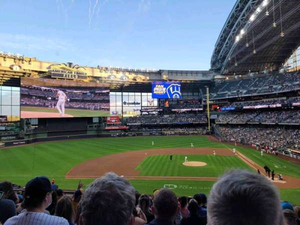 American Family Field, section: 223, row: 10, seat: 10