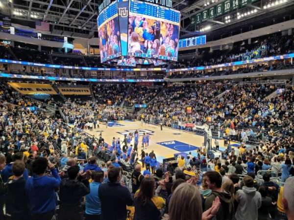 Fiserv Forum, section: 114, row: 17, seat: 6